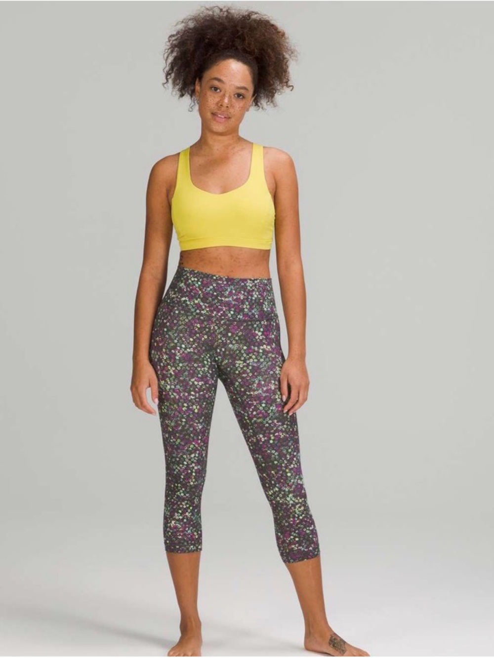Lululemon Wunder Under High-Rise Crop 21" *Full-On Luxtreme
Fleur Motion Multi